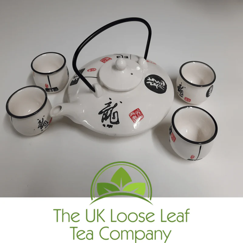Gloss White Tea set ~ 4 Cup Teapot